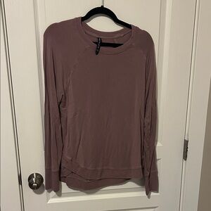 Athleta Mauve Long Sleeve Top